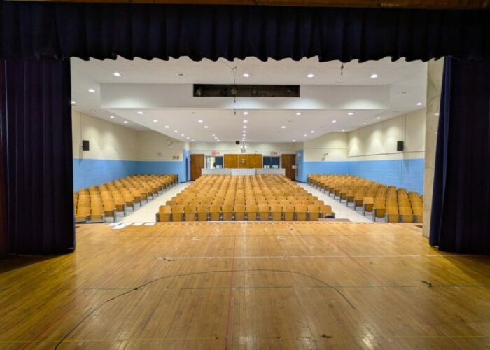 Auditorium from the view of the stage